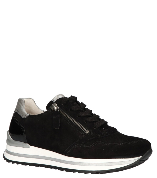 Gabor Gabor sneaker <span>06.528.87</span> 87 schwarz/grey(perf) Gabor sneaker <span>06.528.87</span> 06.528.87 zwart - www.bremmerschoenen.live - Bremmer Schoenen
