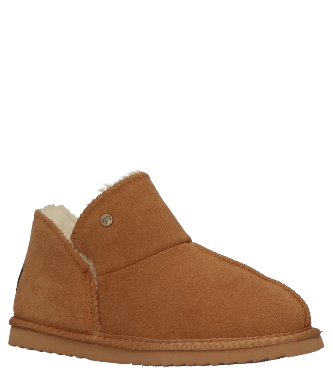 Warmbat pantoffel <span>Willow women WLW321025 Cognac</span> Willow women WLW321025 Cognac cognac - www.bremmerschoenen.live - Bremmer Schoenen