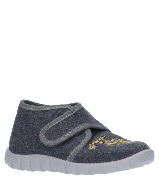 Fischer Fischer kinderpantoffel <span>611545-603</span> 603 asphalt Fischer kinderpantoffel <span>611545-603</span> 611545-603 grijs - www.bremmerschoenen.live - Bremmer Schoenen