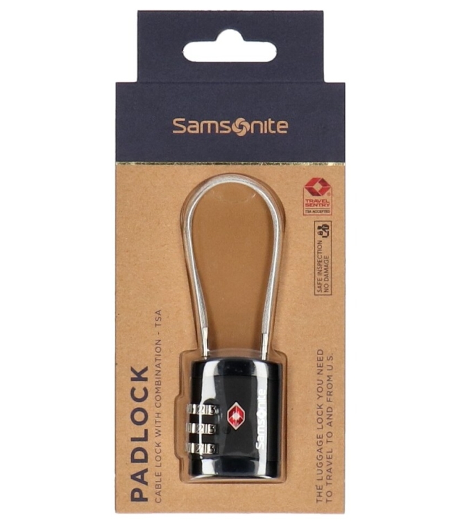 Samsonite Samsonite kabelslotje <span>121296 1041 Global TA Cablelock 3 Dail TSA</span> Black Samsonite kabelslotje <span>121296 1041 Global TA Cablelock 3 Dail TSA</span> 121296 1041 Global TA Cablelock 3 Dail TSA zwart - www.bremmerschoenen.live - Bremmer Schoenen