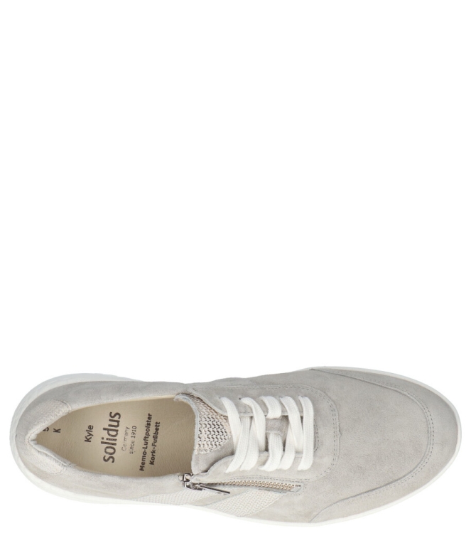 Solidus Solidus sneaker <span>60000 20769 Kyle</span> 20769 VELOUR/TRECCIA mineral Solidus sneaker <span>60000 20769 Kyle</span> 60000 20769 Kyle grijs - www.bremmerschoenen.live - Bremmer Schoenen