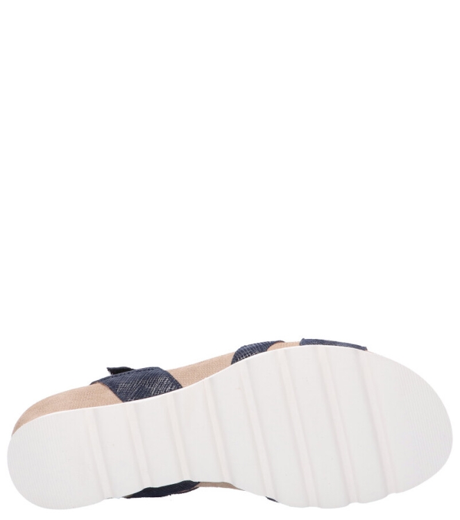 Durea Sandaal <span>7403 025 9727</span> 7403 025 9727 blauw - www.bremmerschoenen.live - Bremmer Schoenen