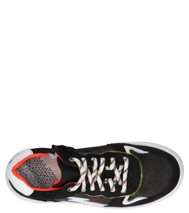 Track Style sneaker <span>322365 589 Chico chanti</span> 322365 589 Chico chanti zwart - www.bremmerschoenen.live - Bremmer Schoenen