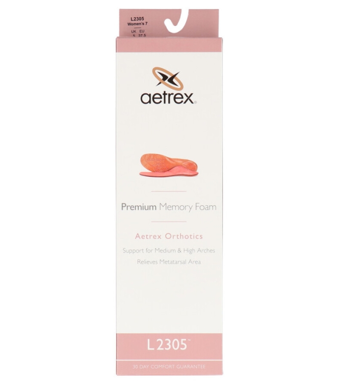 Aetrex Aetrex voetbed <span>L2305W Premium Memory Foam</span> Overig Aetrex voetbed <span>L2305W Premium Memory Foam</span> L2305W Premium Memory Foam meerkleurig - www.bremmerschoenen.live - Bremmer Schoenen