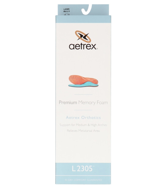 Aetrex Aetrex voetbed <span>L2305M Premium Memory Foam</span> Overig Aetrex voetbed <span>L2305M Premium Memory Foam</span> L2305M Premium Memory Foam meerkleurig - www.bremmerschoenen.live - Bremmer Schoenen