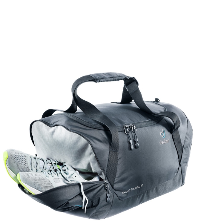 Deuter Deuter weekendtas <span>DR3520120-7000 Aviant Duffel 50</span> Black Deuter weekendtas <span>DR3520120-7000 Aviant Duffel 50</span> DR3520120-7000 Aviant Duffel 50 zwart - www.bremmerschoenen.live - Bremmer Schoenen