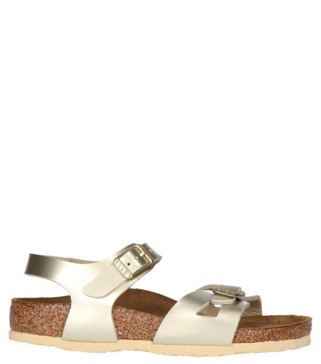 Birkenstock Birkenstock sandaal <span>1014829 Rio Kids BF</span> Electric metallic gold Birkenstock sandaal <span>1014829 Rio Kids BF</span> 1014829 Rio Kids BF goud - www.bremmerschoenen.live - Bremmer Schoenen