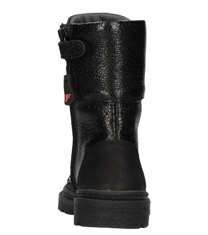 Jochie Freaks veterboot <span>JF-22582 214 Jutt</span> JF-22582 214 Jutt zwart - www.bremmerschoenen.live - Bremmer Schoenen