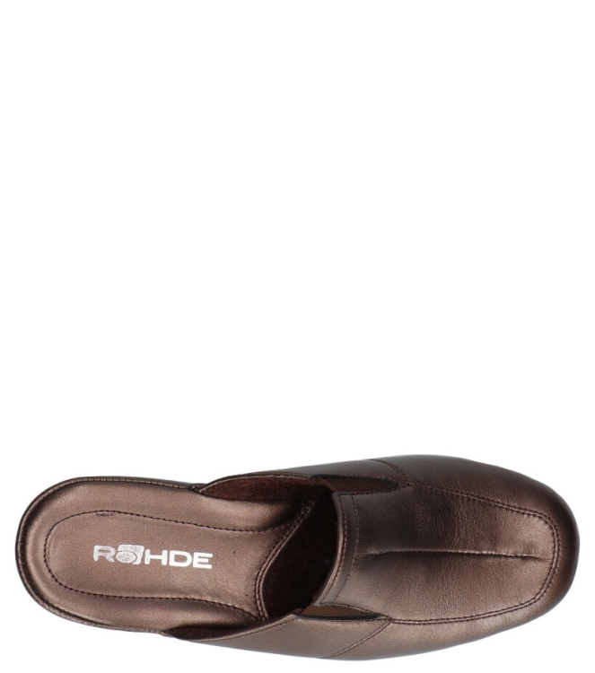 Rohde Rohde pantoffel <span>6142 77</span> Earth Rohde pantoffel <span>6142 77</span> 6142 77 brons - www.bremmerschoenen.live - Bremmer Schoenen
