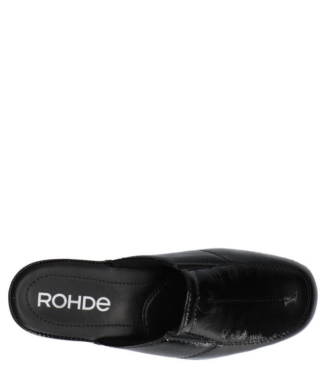 Rohde Rohde pantoffel <span>6142 91</span> Schwarz/ Lack Rohde pantoffel <span>6142 91</span> 6142 91 zwart - www.bremmerschoenen.live - Bremmer Schoenen