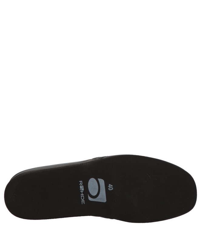 Rohde pantoffel <span>6402 90</span> 6402 90 zwart - www.bremmerschoenen.live - Bremmer Schoenen