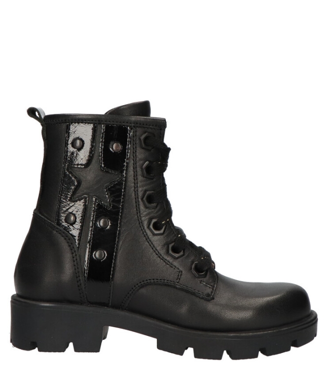 Twins veterboot <span>322625 589 Brenda boot</span> 322625 589 Brenda boot zwart - www.bremmerschoenen.live - Bremmer Schoenen