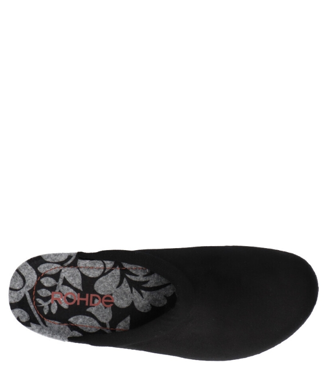 Rohde Rohde pantoffel <span>2291 90</span> Black Rohde pantoffel <span>2291 90</span> 2291 90 zwart - www.bremmerschoenen.live - Bremmer Schoenen