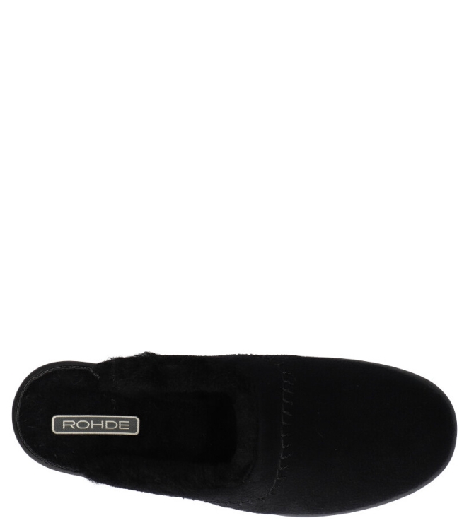 Rohde Rohde pantoffel <span>2510 90</span> Black Rohde pantoffel <span>2510 90</span> 2510 90 zwart - www.bremmerschoenen.live - Bremmer Schoenen