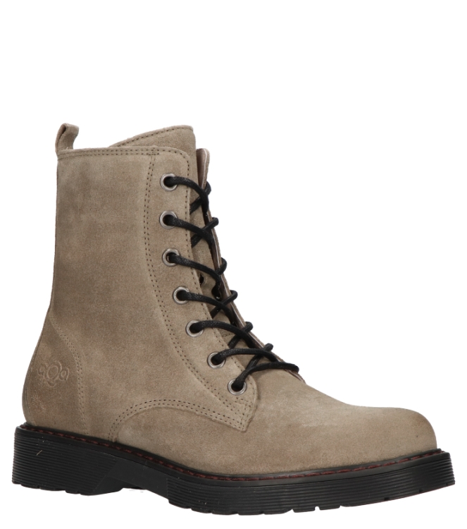 Aqa Aqa veterboot <span>A8204 D28</span> D28 velour elmwood Aqa veterboot <span>A8204 D28</span> A8204 D28 beige - www.bremmerschoenen.live - Bremmer Schoenen
