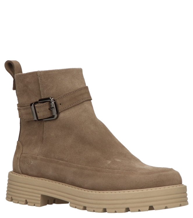 Aqa Aqa Enkellaars <span>A8220 A53</span> A53 velour taupe Aqa Enkellaars <span>A8220 A53</span> A8220 A53 beige - www.bremmerschoenen.live - Bremmer Schoenen