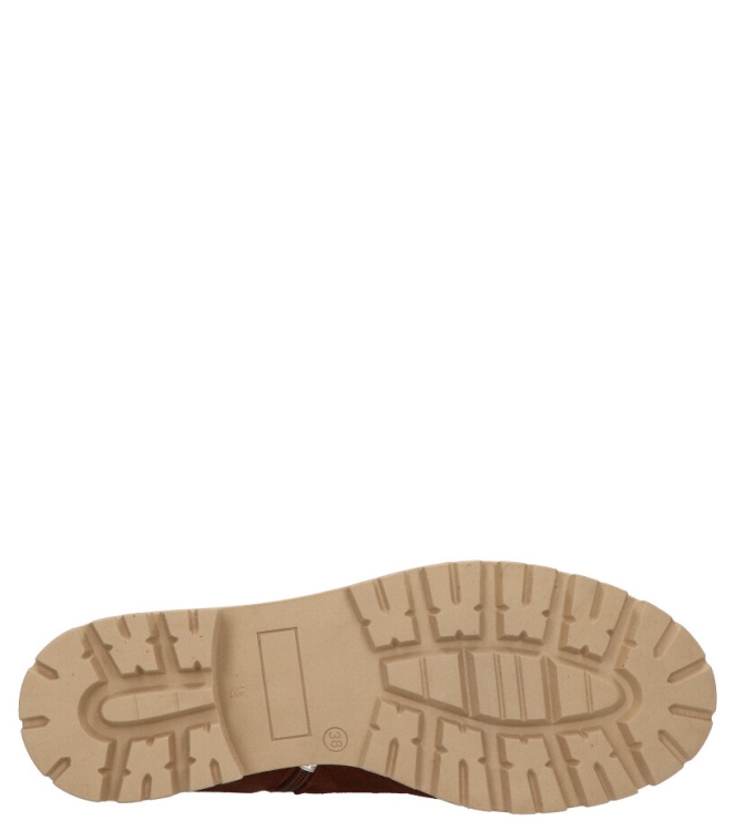 Aqa Aqa Enkellaars <span>A8220 D26</span> D26 velour brandy Aqa Enkellaars <span>A8220 D26</span> A8220 D26 cognac - www.bremmerschoenen.live - Bremmer Schoenen