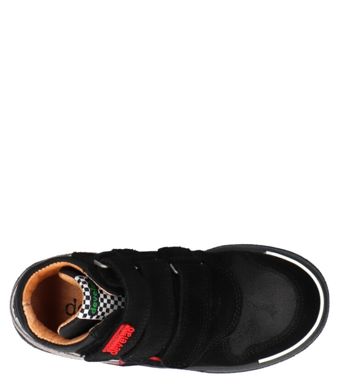 Develab Develab klittenbandschoen <span>45707 923</span> 923 Black Suede Develab klittenbandschoen <span>45707 923</span> 45707 923 zwart - www.bremmerschoenen.live - Bremmer Schoenen