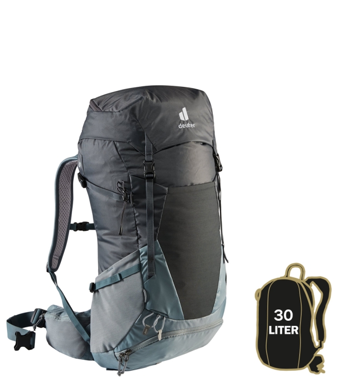 Deuter rugtas <span>DR3400721-4409 Futura 30 SL</span> DR3400721-4409 Futura 30 SL grijs - www.bremmerschoenen.live - Bremmer Schoenen