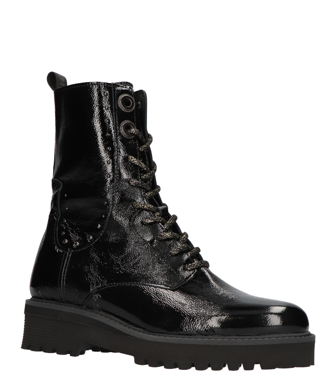 Piedi Nudi Piedi Nudi veterboot <span>2702-02.03PN</span> Black patent Piedi Nudi veterboot <span>2702-02.03PN</span> 2702-02.03PN zwart - www.bremmerschoenen.live - Bremmer Schoenen