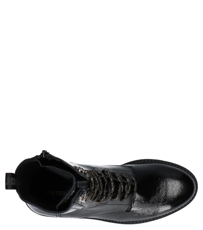 Piedi Nudi Piedi Nudi veterboot <span>2702-02.03PN</span> Black patent Piedi Nudi veterboot <span>2702-02.03PN</span> 2702-02.03PN zwart - www.bremmerschoenen.live - Bremmer Schoenen