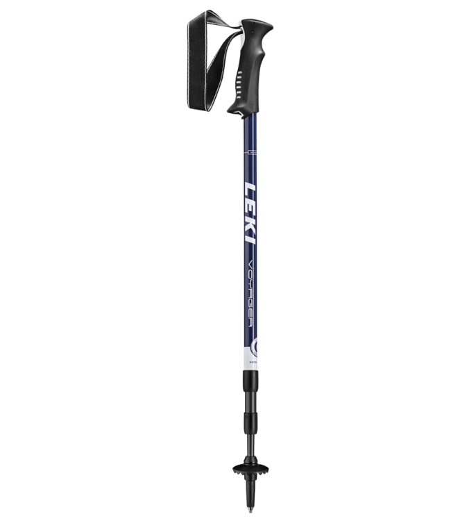 Leki Leki outdoorstok <span>LT65020171 Voyager</span> White/ Dark blue Leki outdoorstok <span>LT65020171 Voyager</span> LT65020171 Voyager blauw - www.bremmerschoenen.live - Bremmer Schoenen