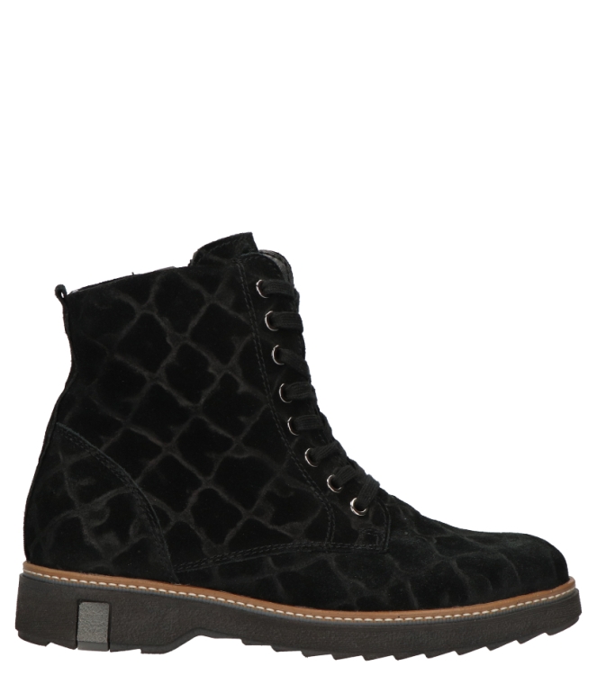 Waldlaufer veterboot <span>683801 160 001 Kitomi</span> 683801 160 001 Kitomi zwart - www.bremmerschoenen.live - Bremmer Schoenen
