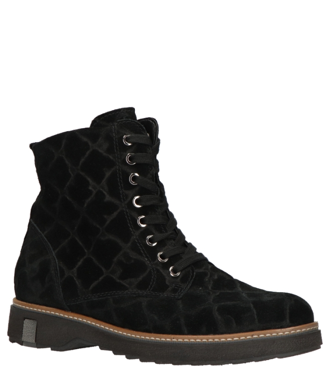 Waldlaufer veterboot <span>683801 160 001 Kitomi</span> 683801 160 001 Kitomi zwart - www.bremmerschoenen.live - Bremmer Schoenen