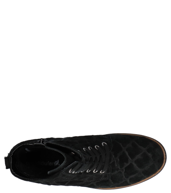 Waldlaufer veterboot <span>683801 160 001 Kitomi</span> 683801 160 001 Kitomi zwart - www.bremmerschoenen.live - Bremmer Schoenen