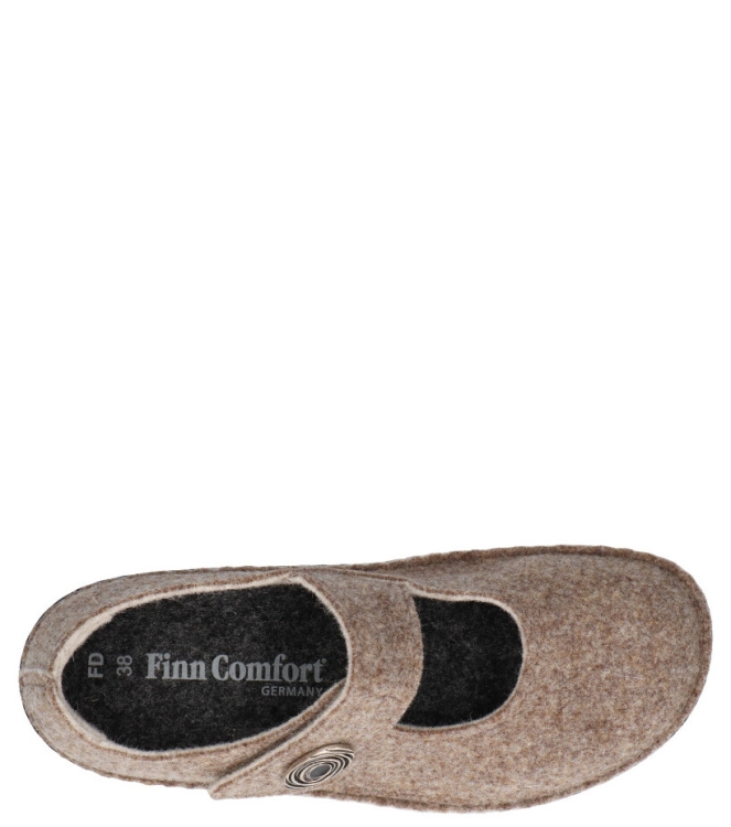 Finn Comfort pantoffel <span>6561 482476 Ramsau</span> 6561 482476 Ramsau beige - www.bremmerschoenen.live - Bremmer Schoenen