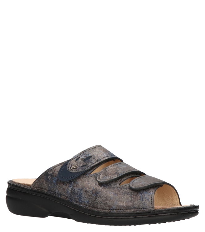 Finn Comfort slipper <span>2554 902489 Kos</span> 2554 902489 Kos grijs - www.bremmerschoenen.live - Bremmer Schoenen