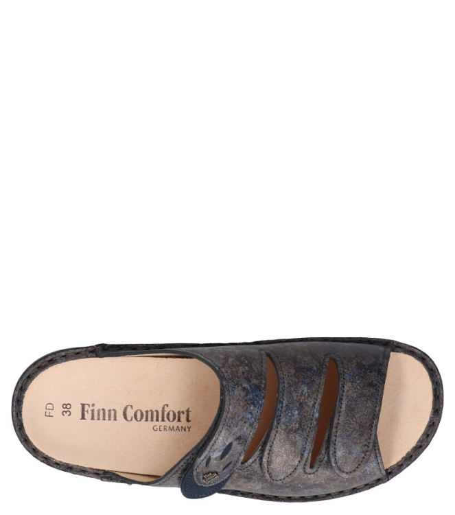 Finn Comfort slipper <span>2554 902489 Kos</span> 2554 902489 Kos grijs - www.bremmerschoenen.live - Bremmer Schoenen