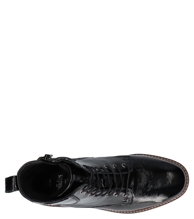 Solidus Solidus veterboot <span>61000 00691 Kinga</span> 00691 PERLLACK schwarz Solidus veterboot <span>61000 00691 Kinga</span> 61000 00691 Kinga zwart - www.bremmerschoenen.live - Bremmer Schoenen