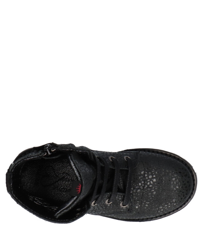 Shoesme Shoesme veterboot <span>TA22W014-A</span> A black Shoesme veterboot <span>TA22W014-A</span> TA22W014-A zwart - www.bremmerschoenen.live - Bremmer Schoenen