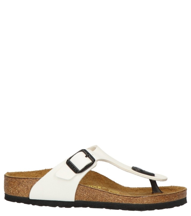 Birkenstock slipper <span>745713 Gizeh</span> 745713 Gizeh wit - www.bremmerschoenen.live - Bremmer Schoenen