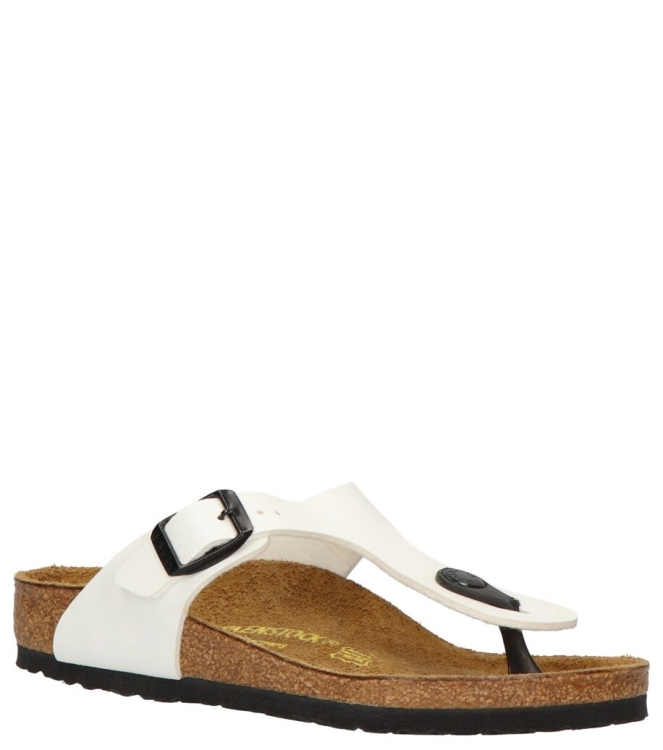 Birkenstock slipper <span>745713 Gizeh</span> 745713 Gizeh wit - www.bremmerschoenen.live - Bremmer Schoenen