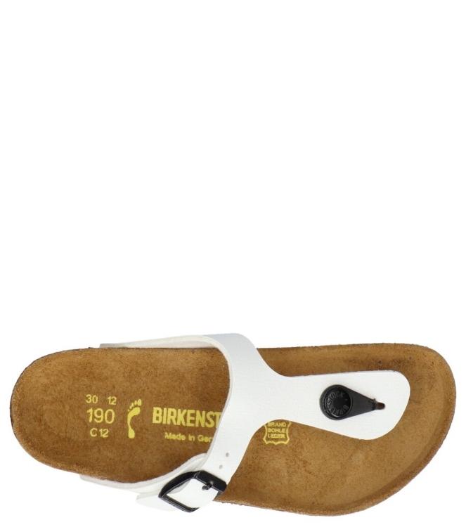 Birkenstock slipper <span>745713 Gizeh</span> 745713 Gizeh wit - www.bremmerschoenen.live - Bremmer Schoenen