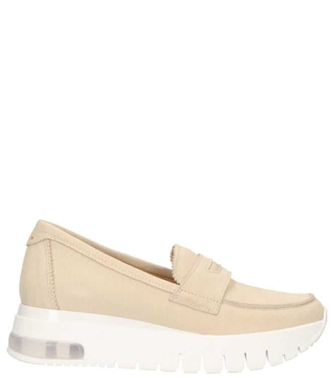 Aqa Aqa instapper <span>A8318 A55A19</span> A55A19 vel. m. of real velvet m. of Aqa instapper <span>A8318 A55A19</span> A8318 A55A19 beige - www.bremmerschoenen.live - Bremmer Schoenen