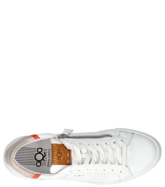 Aqa Aqa sneaker <span>A8295 A11B76</span> A11B76 velvet optic white vaga ston Aqa sneaker <span>A8295 A11B76</span> A8295 A11B76 wit - www.bremmerschoenen.live - Bremmer Schoenen