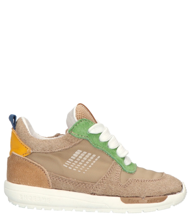 Shoesme Shoesme sneaker <span>RF23S049-D</span> brown beige green Shoesme sneaker <span>RF23S049-D</span> RF23S049-D groen - www.bremmerschoenen.live - Bremmer Schoenen