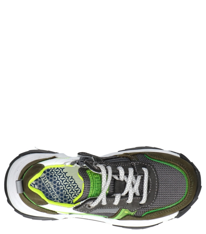 Track style sneaker <span>323338 569 Aron Athletic</span> 323338 569 Aron Athletic groen - www.bremmerschoenen.live - Bremmer Schoenen