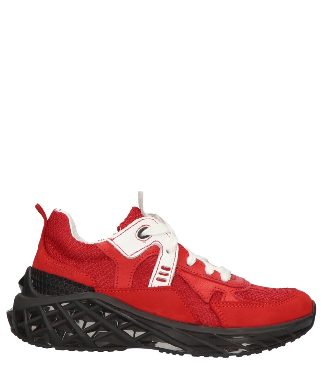 Track style sneaker <span>323390 141 David Dijk</span> 323390 141 David Dijk rood - www.bremmerschoenen.live - Bremmer Schoenen