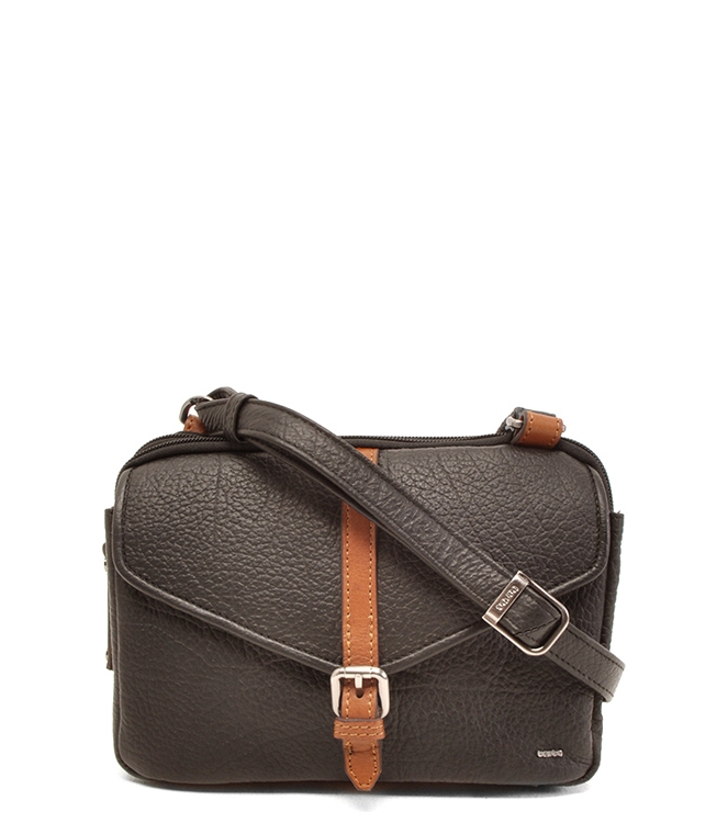 Berba Crossbody tas <span>125-041-12</span> 125-041-12 bruin - www.bremmerschoenen.live - Bremmer Schoenen