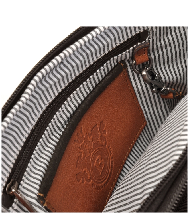 Berba Crossbody tas <span>125-041-12</span> 125-041-12 bruin - www.bremmerschoenen.live - Bremmer Schoenen