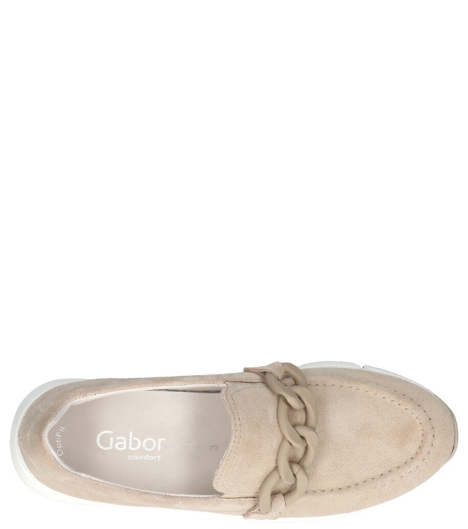 Gabor instapper <span>26.485.33</span> 26.485.33 beige - www.bremmerschoenen.live - Bremmer Schoenen