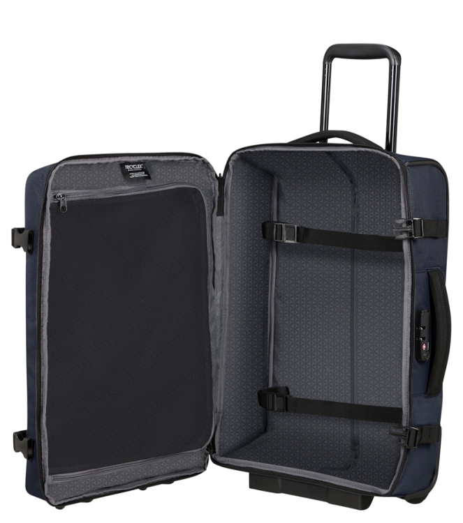 Samsonite Samsonite reistas met wielen <span>143269 1247 Roader Duffle 55</span> Dark blue Samsonite reistas met wielen <span>143269 1247 Roader Duffle 55</span> 143269 1247 Roader Duffle 55 blauw - www.bremmerschoenen.live - Bremmer Schoenen