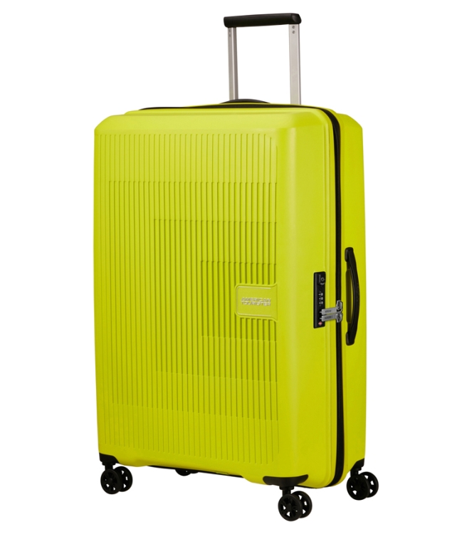 AT Koffer <span>146821 A067 Aerostep Spinner 77</span> 146821 A067 Aerostep Spinner 77 groen - www.bremmerschoenen.live - Bremmer Schoenen
