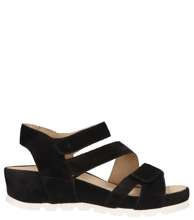 Durea sandaal <span>7405 025 7448</span> 7405 025 7448 zwart - www.bremmerschoenen.live - Bremmer Schoenen