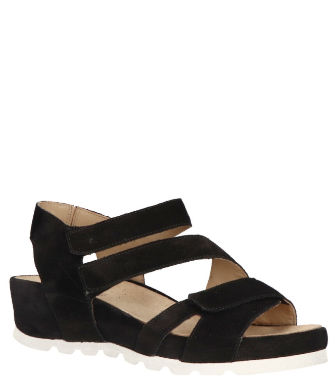 Durea sandaal <span>7405 025 7448</span> 7405 025 7448 zwart - www.bremmerschoenen.live - Bremmer Schoenen