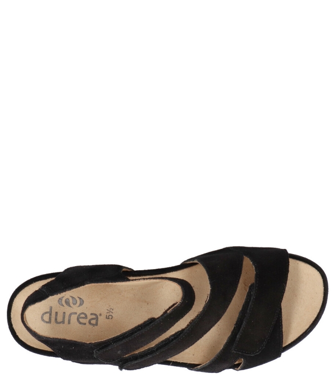 Durea sandaal <span>7405 025 7448</span> 7405 025 7448 zwart - www.bremmerschoenen.live - Bremmer Schoenen